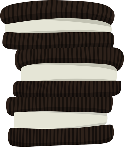 Stack of Sandwich Cookies